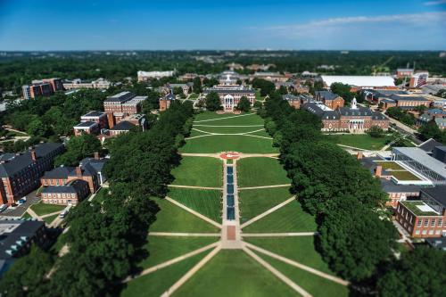 Campus aerial view